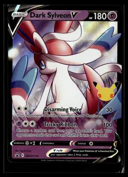 Pokemon TCG SWSH: Sword & Shield Promo Cards #SWSH134 Dark Sylveon V - Image 1