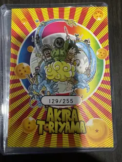 DRAGON BALL AKIRA TORIYAMA LUCKY CARD MAX KEFLA - Image 2