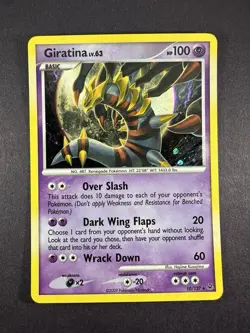 Giratina 10/127 - Platinum Holo Rare Pokemon Card NM VIDEO! FREE SHIPPING - Image 1