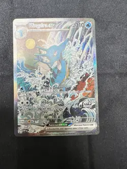 Kingdra ex 131 Sv: Scarlet & Violet Promo Cards Holo Pokemon TCG Clean Mint - Image 1