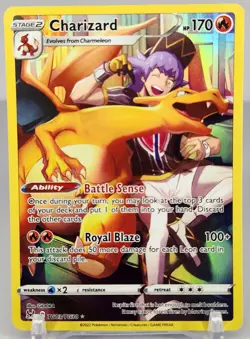 Pokemon Charizard Ultra Rare Trainer Gallery Card TG03/TG30 Swsh11: Lost Origin - Image 1