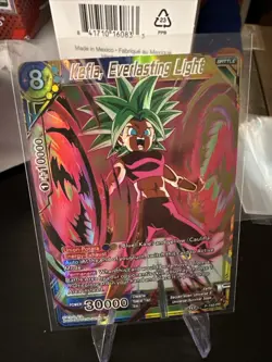 Dragon Ball Super Card Game Kefla Everlasting Light Promo P-185 PR Holo Foil IU - Image 1