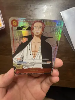 Shanks Alternate Art Card Manga OP01-120 Romance Dawn - Image 3