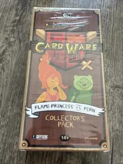 Adventure Time Card Wars Flame Princess Vs Fern Game Collectors Pack 2025 Sealed - Image 1