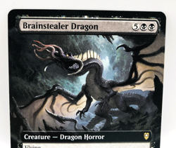 MTG Brainstealer Dragon 621 Borderless NM+ Battle for Baldurs Gate CLB Rare 2022 - Image 2