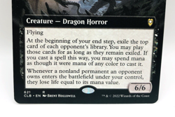 MTG Brainstealer Dragon 621 Borderless NM+ Battle for Baldurs Gate CLB Rare 2022 - Image 3