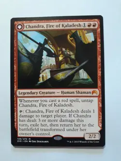 MTG Singles - Chandra, Fire of Kaladesh // Chandra, Roaring Flame - Origins -C12 - Image 1