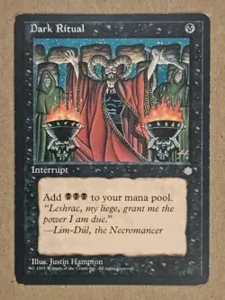 Dark Ritual - Ice Age - Lightly Played | MTG - Image 1