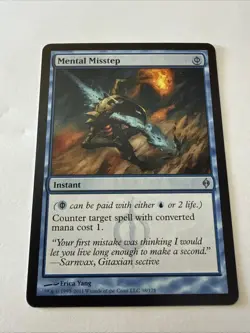 Mental Misstep x1 MTG New Phyrexia Magic LP English - Image 1