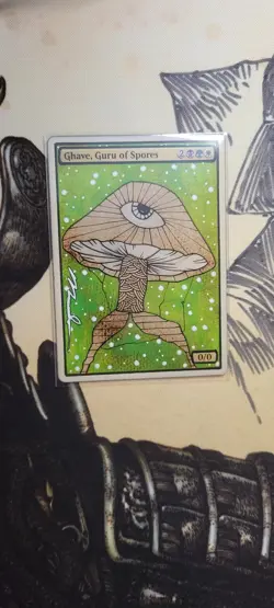 MTG ALTER: Ghave Guru of Spores, by Mr. Forest. Full art alter - Image 1