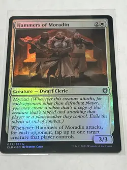 Hammers of Moradin Foil Battle for Baldur's Gate Magic The Gathering 025 - Image 1
