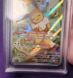 Pokemon Center Eevee #173 Stamped Promo Prismatic Evolutions Psa 8 Free Shipping - Image 2