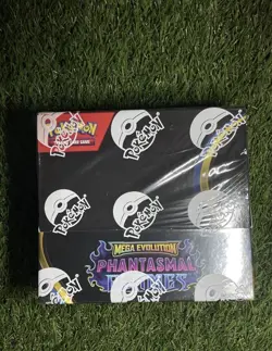 Pokemon TCG Mega Evolution Phantasmal Flames Booster Box New and Sealed - Image 1