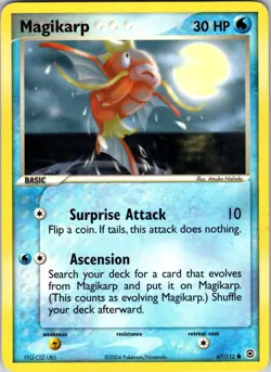 Magikarp 67/112 FireRed & LeafGreen Pokemon TCG LP Normal - Image 1