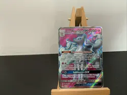 Pokemon Alolan Ninetales GX MINT TCG Full Art Ultra Rare Holo - Image 5