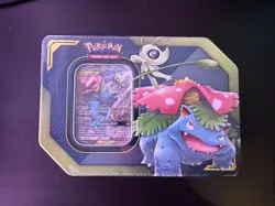 POKEMON TCG Tag Team Sealed Tin Celebi & Venusaur GX ,GX PROMO - GREAT CONDITION - Image 1