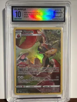 2022 POKEMON SWSH ASTRAL RADIANCE #TG02 FULL ART FLAPPLE Gem Mint 10 Arena Club - Image 1