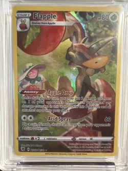 2022 POKEMON SWSH ASTRAL RADIANCE #TG02 FULL ART FLAPPLE Gem Mint 10 Arena Club - Image 2