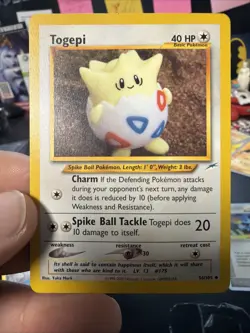 Pokemon: Togepi 56/105 Neo Destiny (Vintage) - Image 1