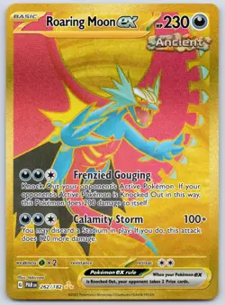 Roaring Moon ex 262/182 (NM) - SV04: Paradox Rift - Hyper Rare - Pokemon TCG - Image 1