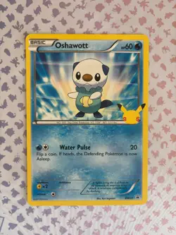 Pokemon - (Jumbo) Oshawott - BW03 - Celebrations - Pack Fresh - Image 1