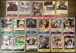 One Piece OP14 The Azure Sea's Seven Bulk Lot Cards C/UC English - Image 1