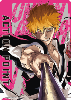 Ichigo Kurosaki Action Point Promo Foil - UE01NC/BLC-3-AP01 NM - Union Arena - Image 1