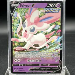 Sylveon V - SWSH202 Promo SWSH: Sword & Shield Promo Cards NM - Image 1