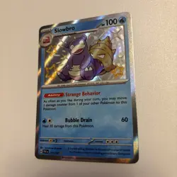 Slowbro 117/091 - Shiny Holo Rare - Paldean Fates Pokemon Card NM - Image 2