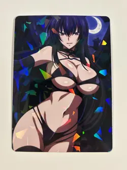 Sexy Raynare High School DxD Goddess Anime Doujin Waifu Art Card hs-02 - Image 1