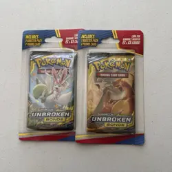 2 Pokemon TCG: Unbroken Bonds Blister New Factory Sealed Pack Hidden Card New - Image 2