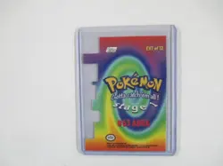 Topps Series 2 Pokemon Stage 1 Card Die-Cut ABRA #63 EV7 of 12 NMT - Image 2