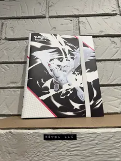 Pokemon White Flare Binder 9-Pocket 396 Card Album Reshiram Art TCG- BINDER ONLY - Image 1