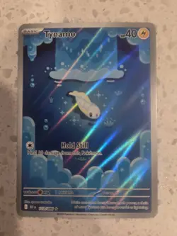 Pokemon TCG Tynamo Illustration Rare Card 113/086 SV Black Bolt NM + Free Gift - Image 1