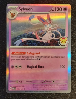 Sylveon Pokemon Day Stamped Promo Card ( 2025 #040/131 NM B ) - Image 2