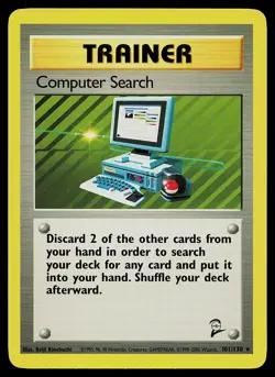 Pokemon Card - Computer Search Base Set 2 101/130 Rare - Image 1