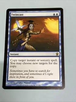 Twincast 60 Saviors of Kamigawa Regular MTG TCG CARD NM - Image 1