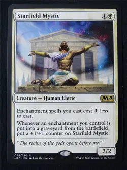 Starfield Mystic - M20 - Mtg Card #2CB - Image 1