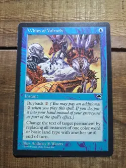 Whim of Volrath [Tempest] Magic MTG Cards NM/LP - Image 1