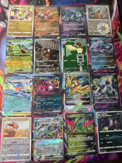 Pokemon 16 Card Lot nm V Max Mega Amazing Ex HOLO Rare Hits Only F8 - Image 1