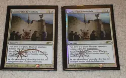 Magic the Gathering MTG WPN Promo GATHER THE TOWNSFOLK Foil 2x - Image 1