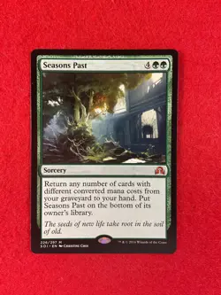 Seasons Past - Shadows over Innistrad - Magic the Gathering - MTG - Image 1