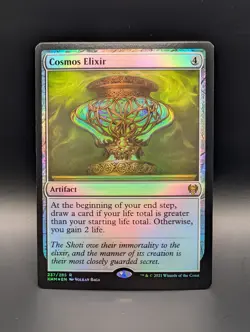 MTG - Cosmos Elixir - FOIL - Artifact - KHM #237 - Rare - Image 1