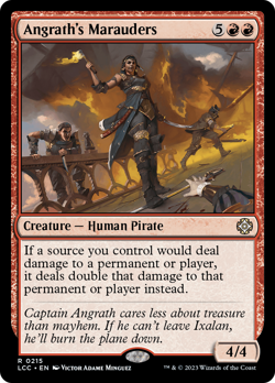 Angrath's Marauders #215 | NM | The Lost Caverns of Ixalan Commander Magic MTG - Image 1