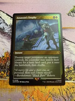 MTG Foil - Assassin's Trophy (Foil Etched) - 228 / NM / English - Image 2