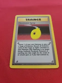 Pokemon: Devolution Spray #72/102 Base Set 1999 Vintage WOTC Non-holo - NM - T35 - Image 3