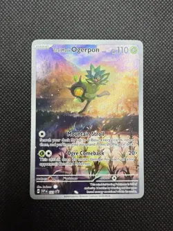 Teal Mask Ogerpon 123 - Pokemon Scarlet & Violet Promo - Promo Holo - NM - Image 1