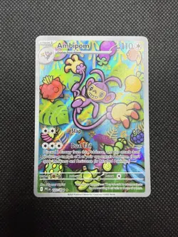 Pokemon TCG - Ambipom 107/094 : Illustration Rare - Phantasmal Flames NM - Image 1