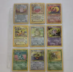 Pokemon Jungle 100% Complete Master Set 64/64 WOTC Vintage 1999 Holo Rare LP-HP - Image 1