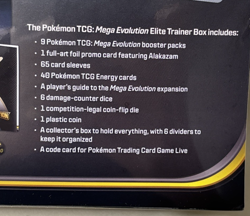 Pokemon TCG Pokemon Mega Evolution Gardevoir Elite Trainer Box ETB New Sealed - Image 3